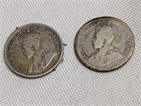 1929 & Other Canada Silver Dimes
