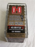 Hornady 22 WMR 50 Rounds Sealed Box