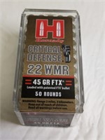 Hornady 22 WMR 50 Rounds sealed Box