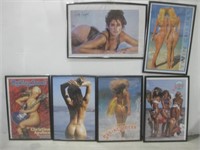 Framed Female Model Posters Largest 28"x 40.5"