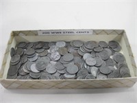 200 WWII Steel Cents