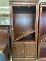 Wooden Entertainment / Bookcase,