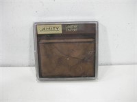 Amity Leather Tri-Fold Wallet