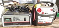 Battery charger and jump starter