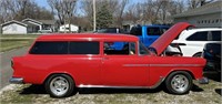 1955 Chevy  Wagon 350 engine, 350 Turbo trans