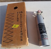 5 lb fire extinguisher