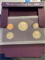 1984 US Coin Proof Set S Mint