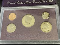 1988 US Coin Proof Set S Mint