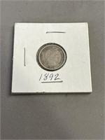 1892 Barbar Dime