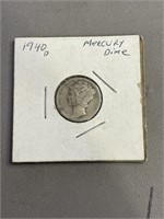 1940 D Mercury Dime