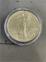 1990 Silver Walking Liberty
