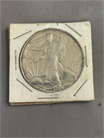 1989 Silver Walking Liberty