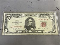 1963 $5 bill