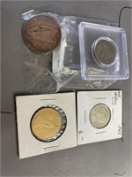 4 Foriegn coins