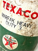 Vintage Texaco Marfak Heavy Duty 3 Grease Bucket