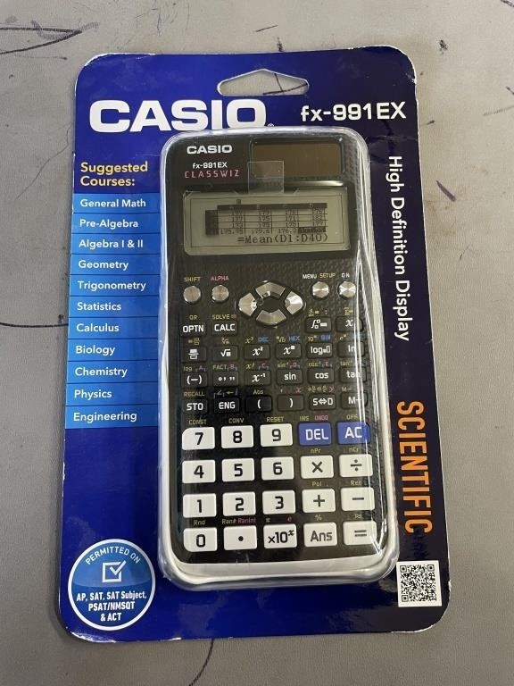 Casio scientific calculator fx-EX TI