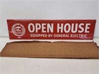 NOS General Electric Open House Sign