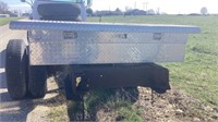 Diamond Plate Toolbox
 71 inches