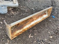 Metal hog trough 6 ft.