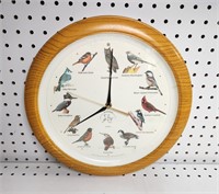 National Audubon Society Quartz Bird Clock