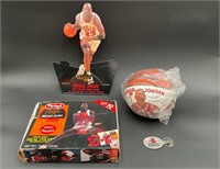 Michael Jordan Lot - Basketball, Keychain & More