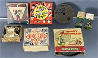 Antique Child's Movie Reels See Photos for