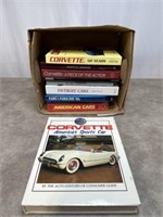 Corvette car books and American Car books