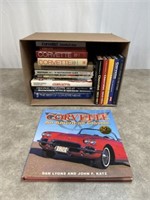 Large assortment of Corvette books