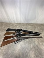 Assortment of old BB guns, total of 4