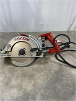 Skilsaw 7 inch electric worm drive saw