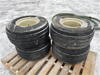 4 tires & rims- 26X12.00-12