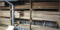 Basswood lumber, middle section