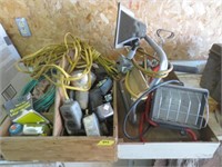Lights, electrical items