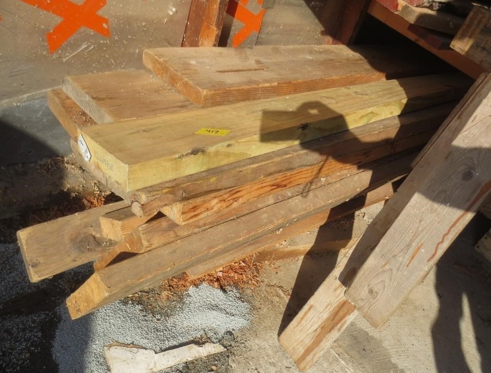 Various dimensional lumber
