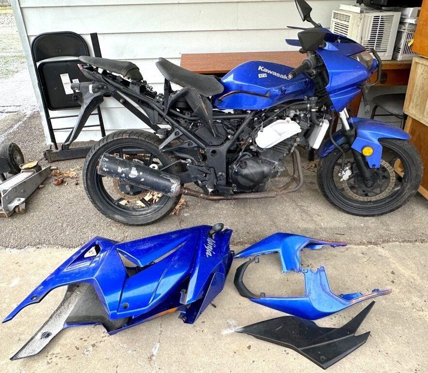 2009 Kawasaki Ninja 250, As Found See Photos for