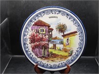 HAND PAINTED PLATE FROM SPAIN