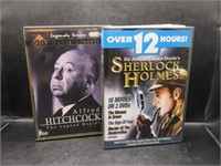 ALFRED HITCHCOCK AND SHERLOCK HOLMES DVD SETS