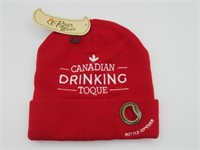 NEW- CANADIAN DRINKINK TOQUE
