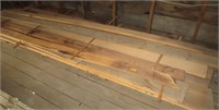 Rough sawn lumber, cherry