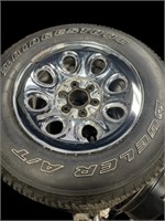 Set of 4 Chevy/GMC tires and wheels-Tires like new