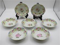 SET OF 5 MATCHING BERRY BOWLS & 2 EXTRAS