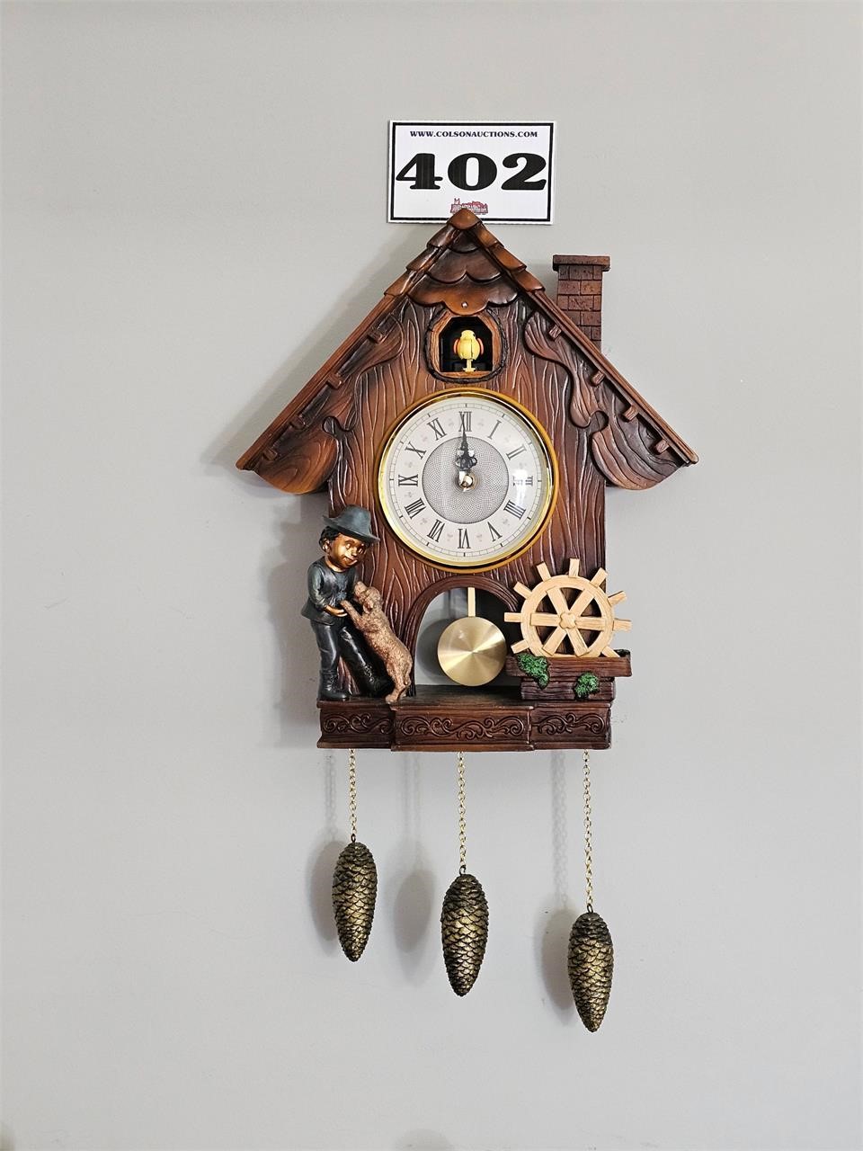 cuckoo clock - newer - not wind up