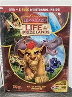 The lion guard poster, DVD and wristbands