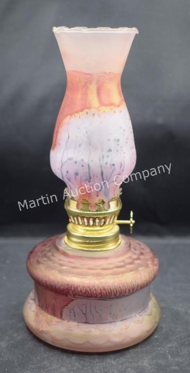 (D1) Mini Oil Lamp - 7.5" tall