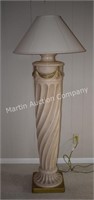 (L) Decorative Pillar Floor Lamp - 61" tall