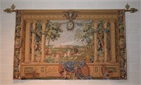(L) 41x26" Tapestry w/ Brass Hanger