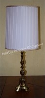 (BS) Brass Table Lamp - 35" tall