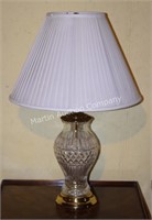 (BS) Crystal Table Lamp - 26" tall