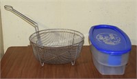 (BS) 10.5" Fry Basket & Better Breader