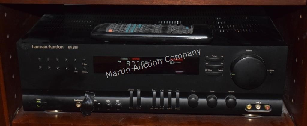 (L) Harmon/Kardon AVR20 II Audio/Video Receiver